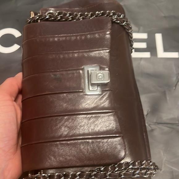 Chanel brown small flap bag - Picture 3 of 11